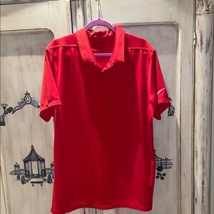 Nike Vibrant Red Polo Shirt